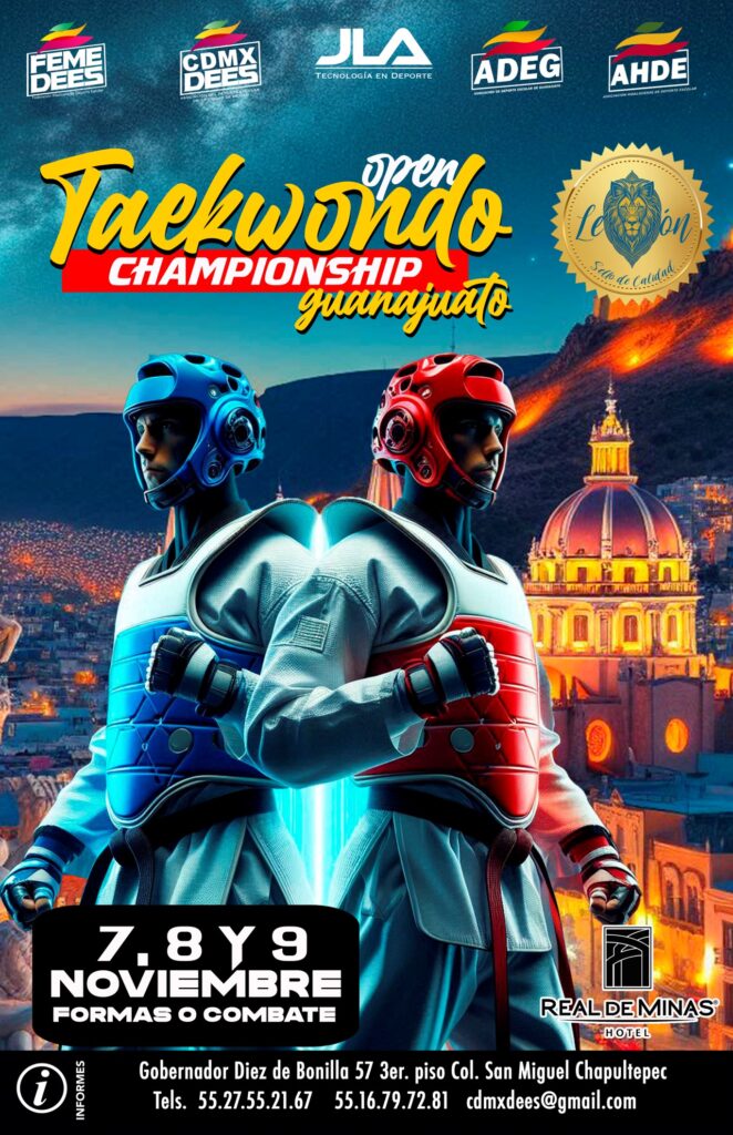 Open Taekwondo championship Guanajuato