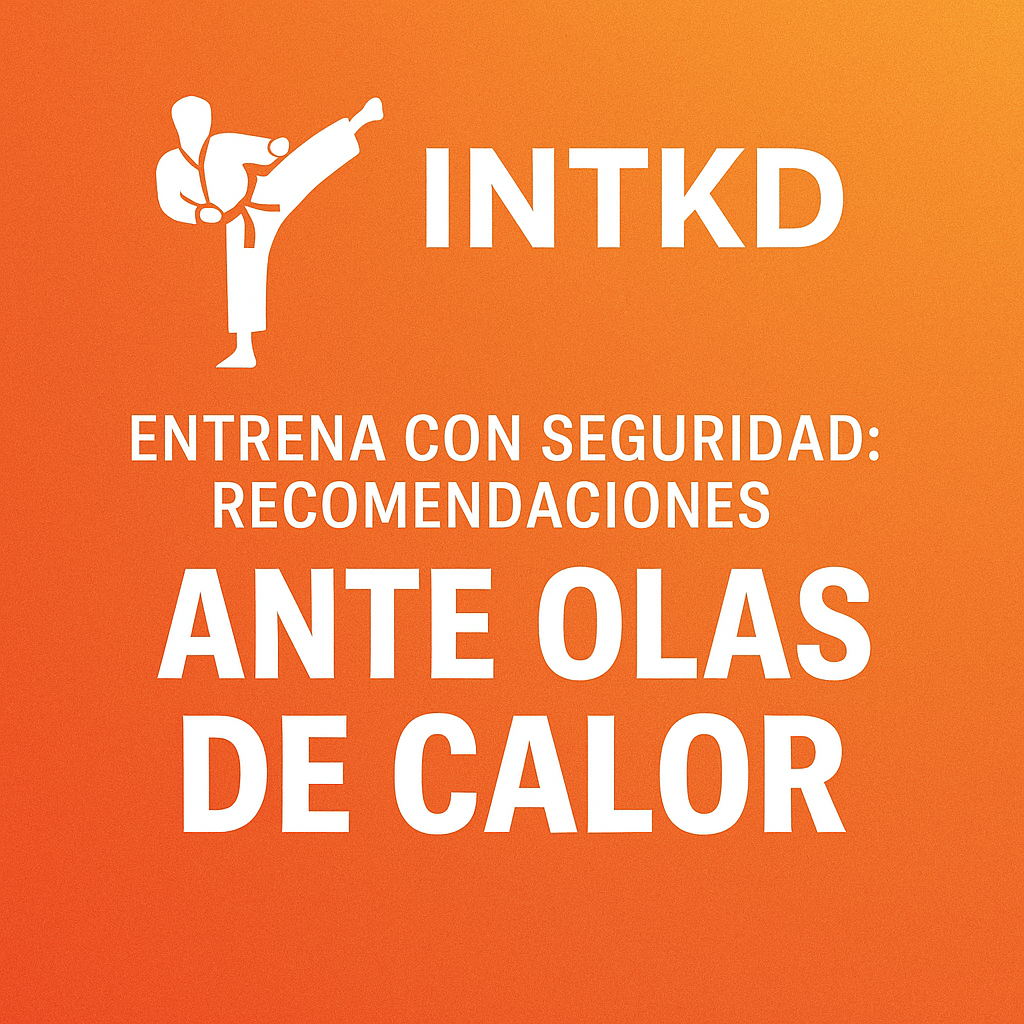 Ante olas de calor, INTKD recomienda medidas preventivas para entrenar con seguridad